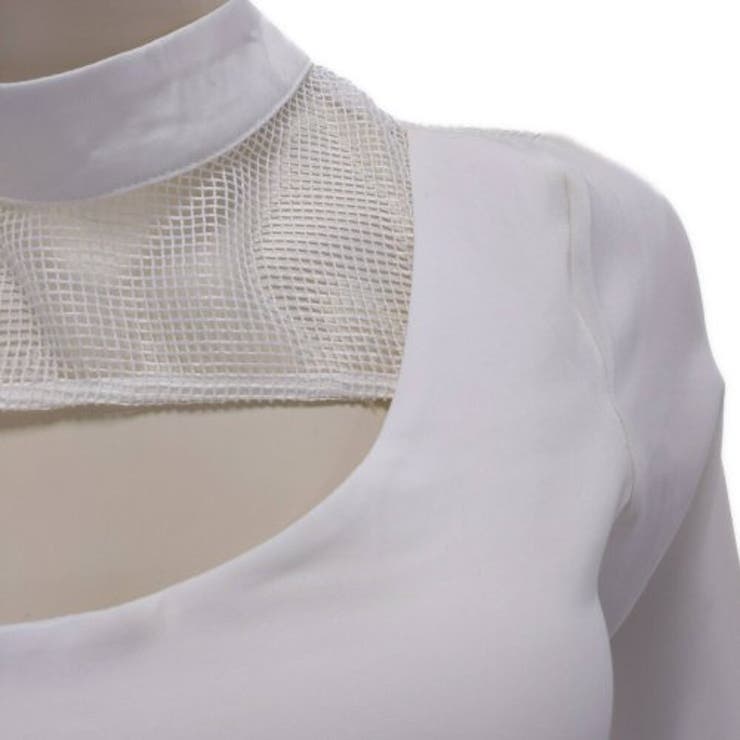 メッシュデザインが斬新な他とかぶらない上級者ドレス(キャバドレス CABARET… | GRAXIA | 詳細画像14 