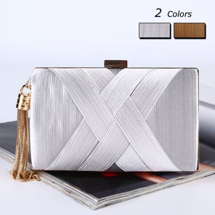 Womens grey sales clutch bag