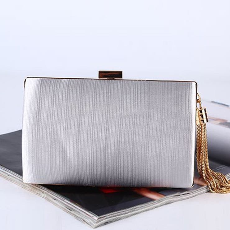 タッセルチェーンが揺れるパーティーバッグ(CLUTCH BAG) | GRAXIA | 詳細画像3 