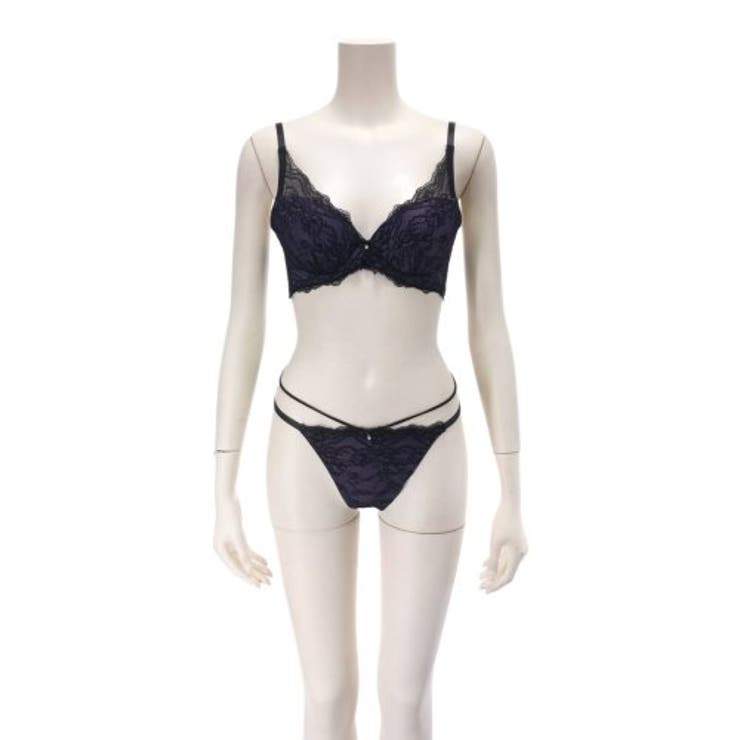 大花柄のエンブロイダリーレースのブラ・ショーツセット（ブラセット） | GRAXIA | 詳細画像8 