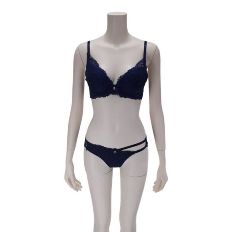 シックな色合いで落ち着きのあるブラ・ショーツセット（ブラセット） | GRAXIA | 詳細画像6 