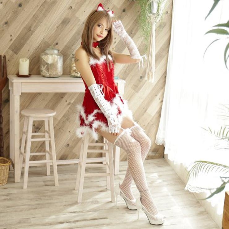 ファーの縁取りがかわいいミニワンピサンタガール風コスプレ(COSPLAY) | GRAXIA | 詳細画像6 