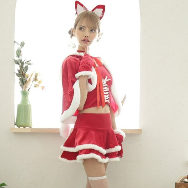 かわいいフレアスカートのサンタガール風コスプレ(COSPLAY) | GRAXIA | 詳細画像3 