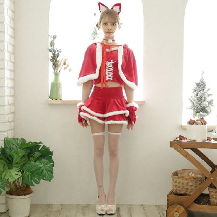 かわいいフレアスカートのサンタガール風コスプレ(COSPLAY) | GRAXIA | 詳細画像8 