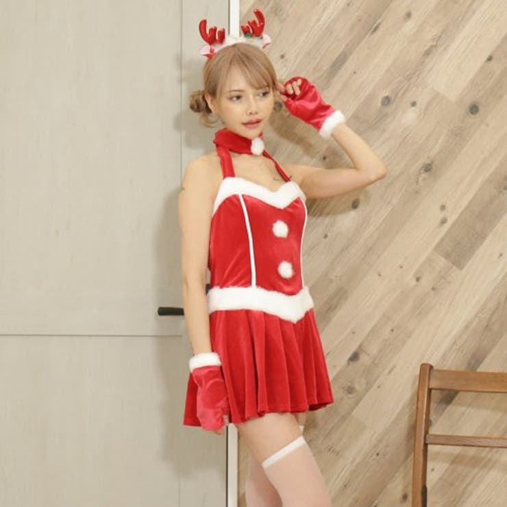 ホルターネックでセクシーに肌魅せのサンタガール風コスプレ(COSPLAY) | GRAXIA | 詳細画像3 