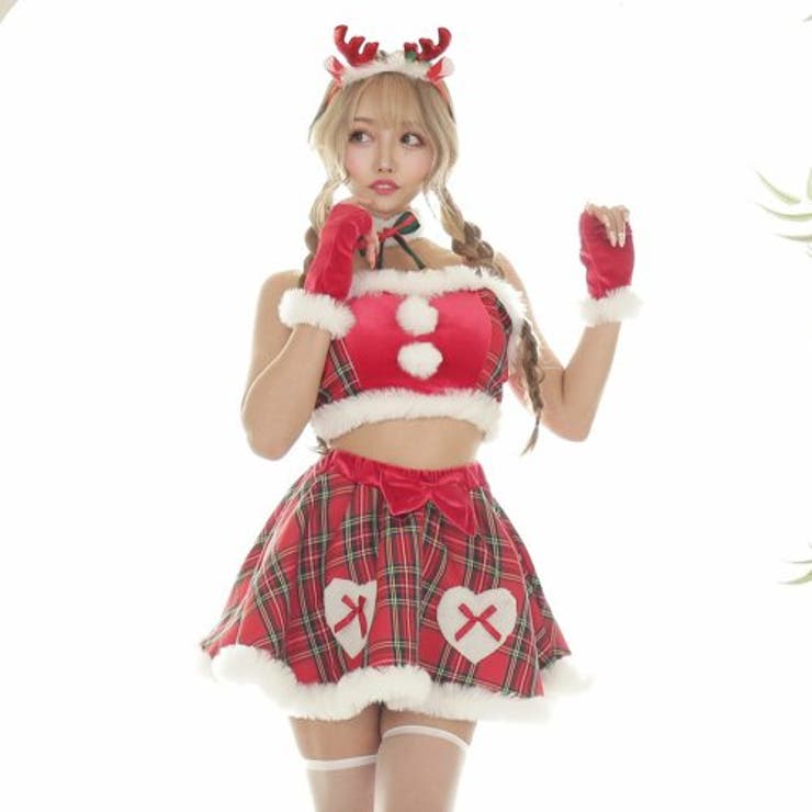 タータンチェックがオシャレなサンタガール風コスプレ(COSPLAY) | GRAXIA | 詳細画像3 