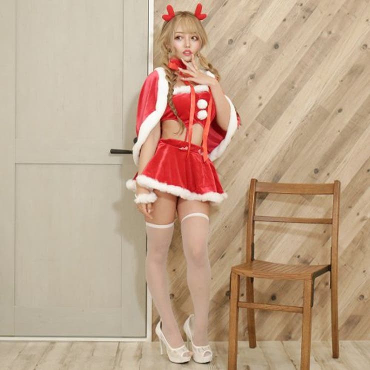 耳付きケープが可愛いサンタガール風コスプレ(COSPLAY) | GRAXIA | 詳細画像2 