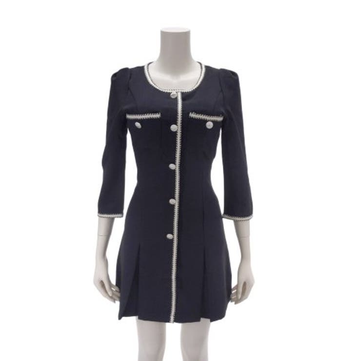 センターラインがすっきり魅せる5分袖ミニワンピース(キャバドレス CABARET… | GRAXIA | 詳細画像12 