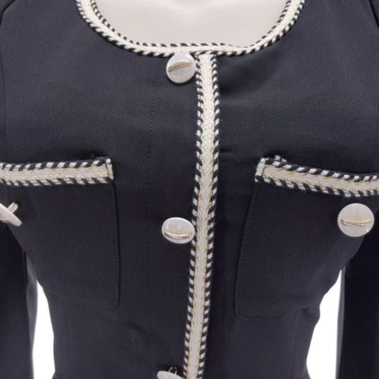 センターラインがすっきり魅せる5分袖ミニワンピース(キャバドレス CABARET… | GRAXIA | 詳細画像14 