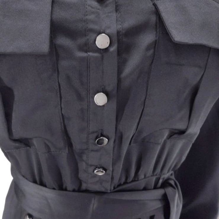 カジュアルなのにきちんと感のあるノーカラーワンピース(キャバドレス CABARE… | GRAXIA | 詳細画像12 