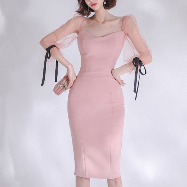 シフォンスリーブタイトワンピース(キャバドレス・CABARETDRESS) | GRAXIA | 詳細画像10 