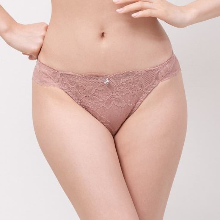 クラシカルフラワーのブラ・ショーツセット(ブラセット)[品番