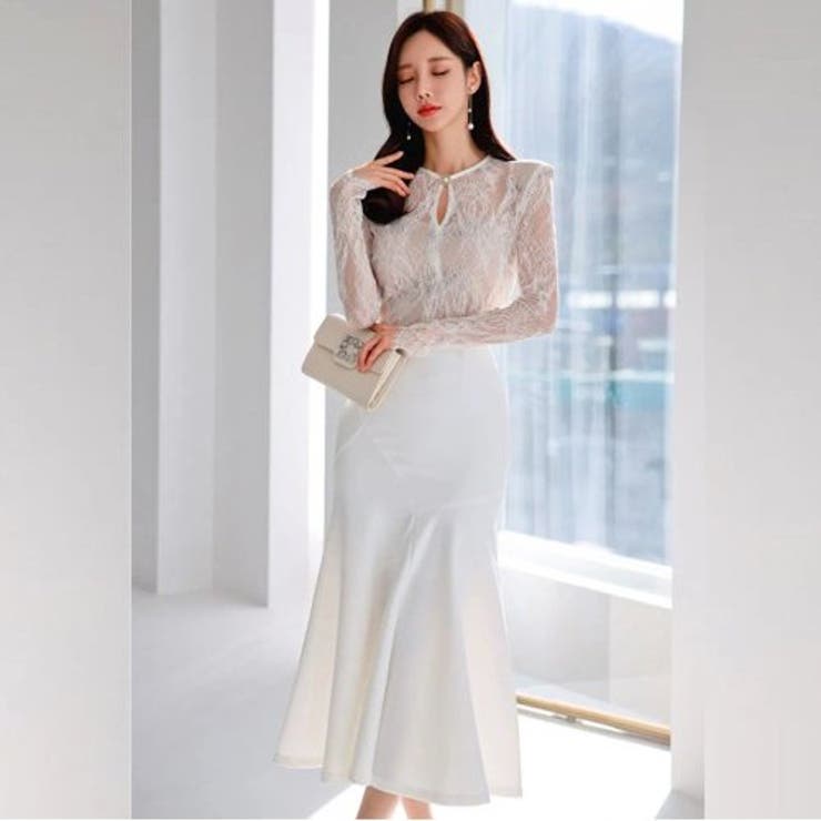 レーストップマーメイドラインワンピース(キャバドレス CABARETDRESS) | GRAXIA | 詳細画像5 