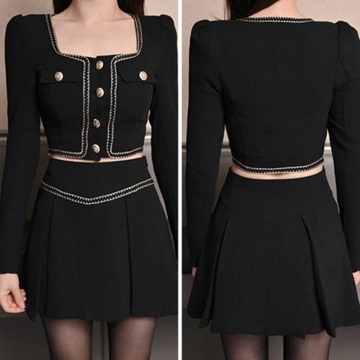 ゴールドラインショートセットアップ(キャバドレス・CABARETDRESS) | GRAXIA | 詳細画像3 