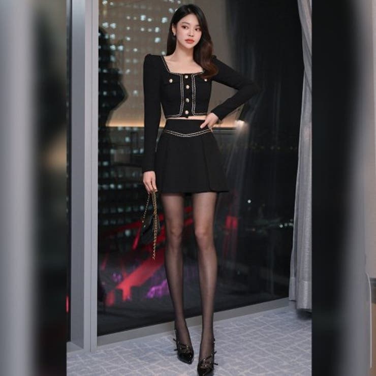 ゴールドラインショートセットアップ(キャバドレス・CABARETDRESS) | GRAXIA | 詳細画像5 