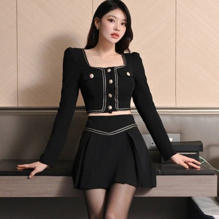 ゴールドラインショートセットアップ(キャバドレス・CABARETDRESS) | GRAXIA | 詳細画像7 