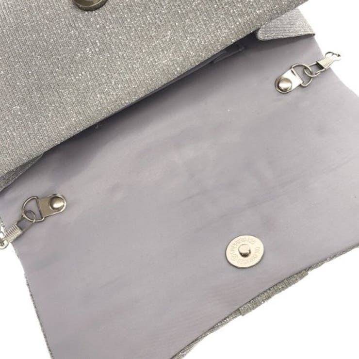 ラメプリーツがシンプルで上品なクラッチバッグ(CLUTCH BAG) | GRAXIA | 詳細画像11 