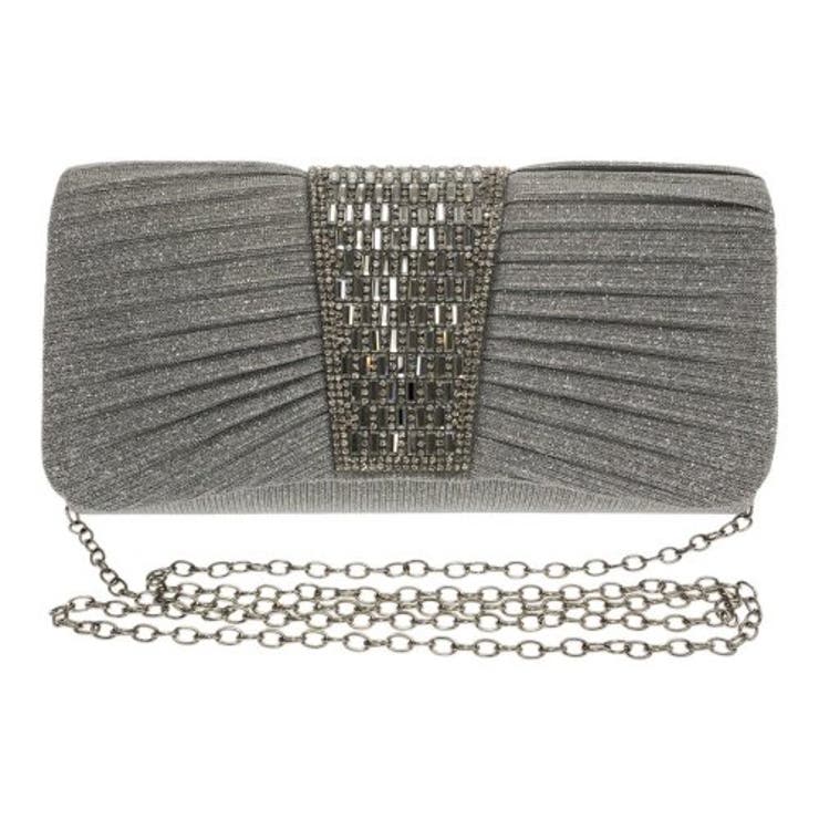 ラメプリーツがシンプルで上品なクラッチバッグ(CLUTCH BAG) | GRAXIA | 詳細画像12 