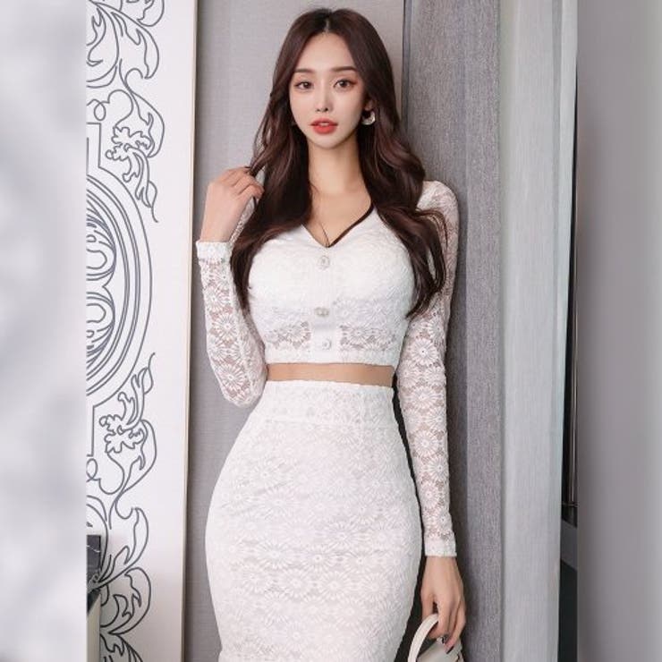 フラワービジュー長袖セットアップ(キャバドレス・CABARETDRESS) | GRAXIA | 詳細画像12 