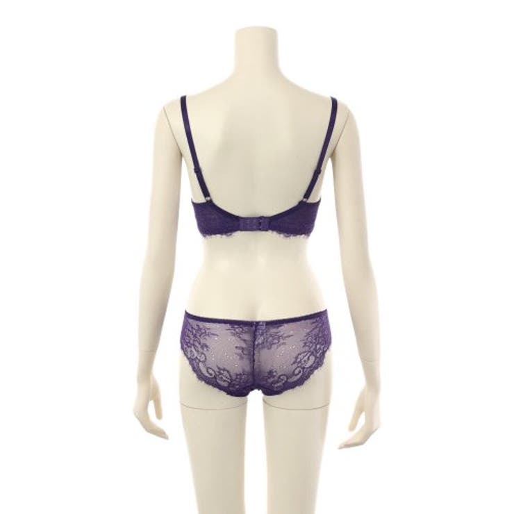 アイラッシュレースにシースルーがちょっぴり大人なブラ ショーツセット(ブラセット… | GRAXIA | 詳細画像8 