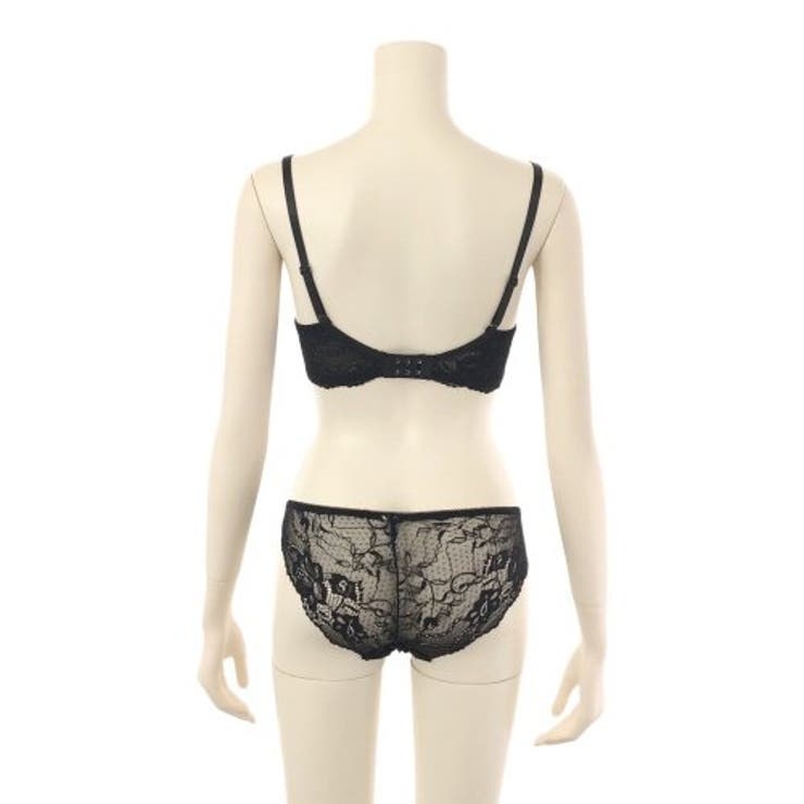 フラワー刺しゅうがメリハリを生むブラ・ショーツセット(ブラセット) | GRAXIA | 詳細画像8 