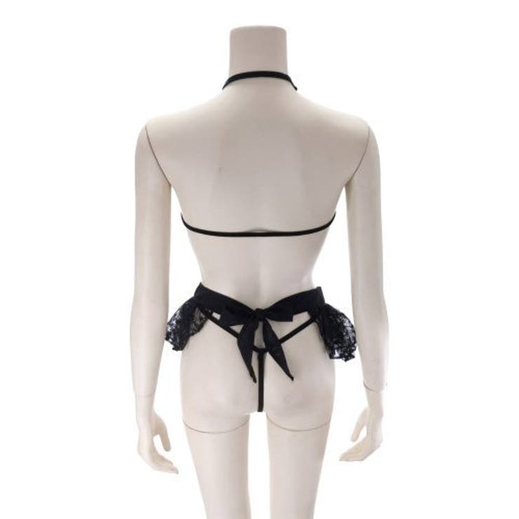 小悪魔セクシーを演出するリボンがポイントのブラ ショーツセット | GRAXIA | 詳細画像10 