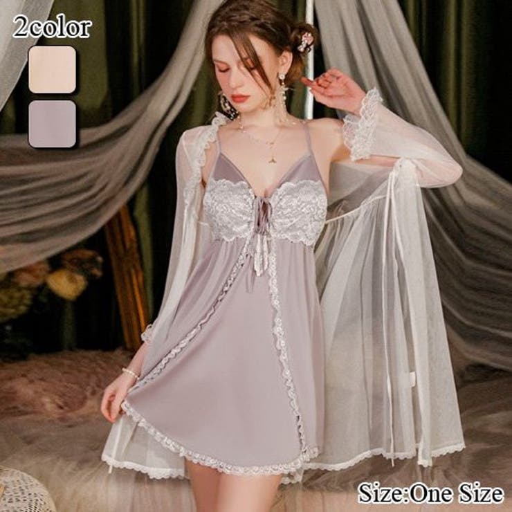 バックスタイルも抜かりない官能的なベビードール(セクシーランジェリー) | GRAXIA | 詳細画像1 