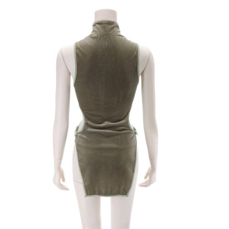 ベロア生地で仕上げたチャイナ服風ベビードール(セクシーランジェリー) | GRAXIA | 詳細画像15 