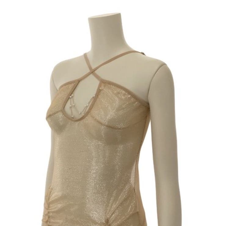 スケスケ＆キラキラメッシュが妖艶なムードを放つベビードール(セクシーランジェリー… | GRAXIA | 詳細画像14 