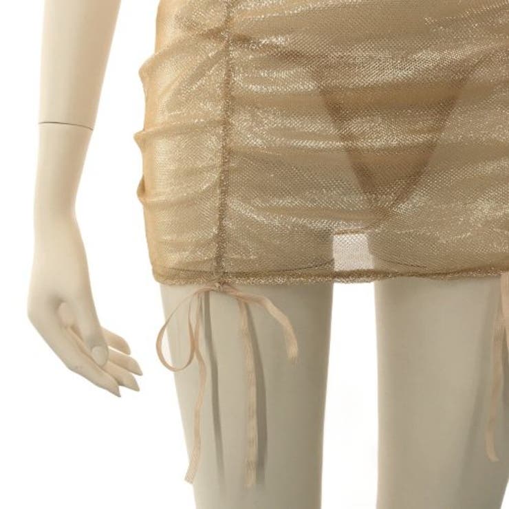 スケスケ＆キラキラメッシュが妖艶なムードを放つベビードール(セクシーランジェリー… | GRAXIA | 詳細画像15 