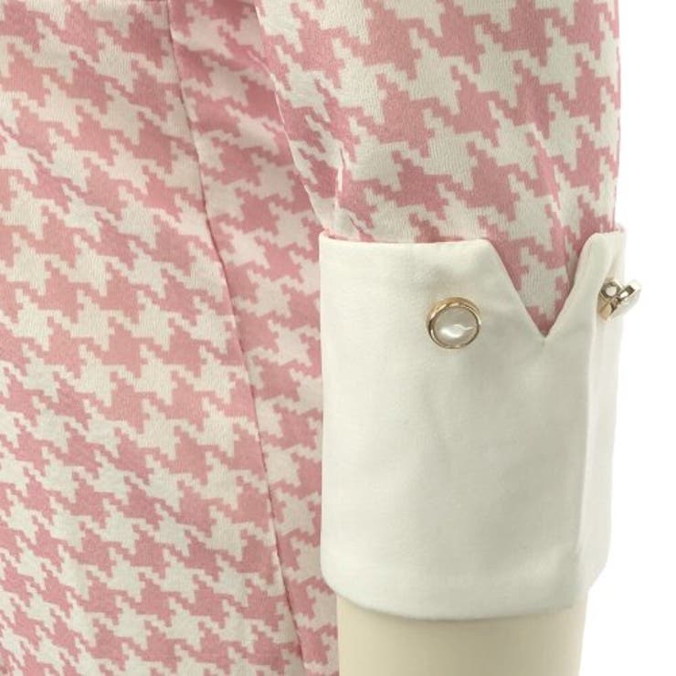 千鳥柄クローバーリーフカラーワンピース(キャバドレス CABARETDRESS) | GRAXIA | 詳細画像13 