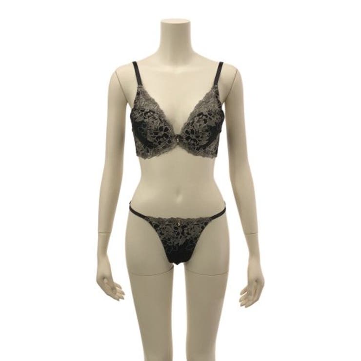 ブランジングでバストをしっかり包み込むブラ・ショーツセット(ブラセット) | GRAXIA | 詳細画像8 