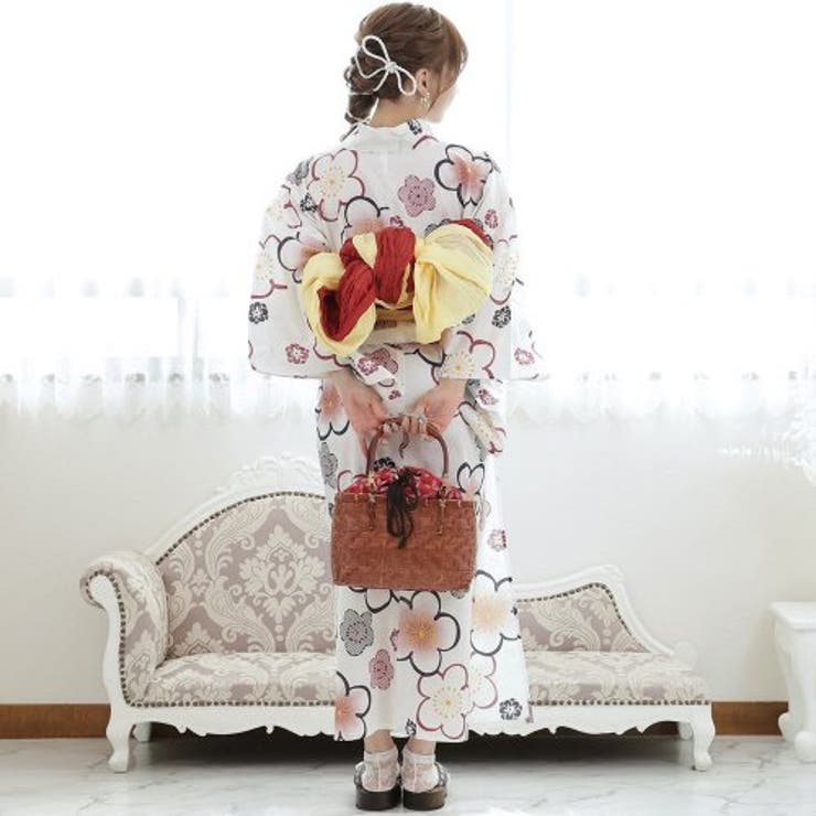澄んだ心に愛愛しい梅が咲き誇る浴衣3点セット(YUKATA) | GRAXIA | 詳細画像4 