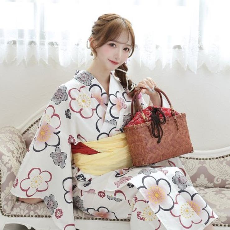 澄んだ心に愛愛しい梅が咲き誇る浴衣3点セット(YUKATA) | GRAXIA | 詳細画像8 