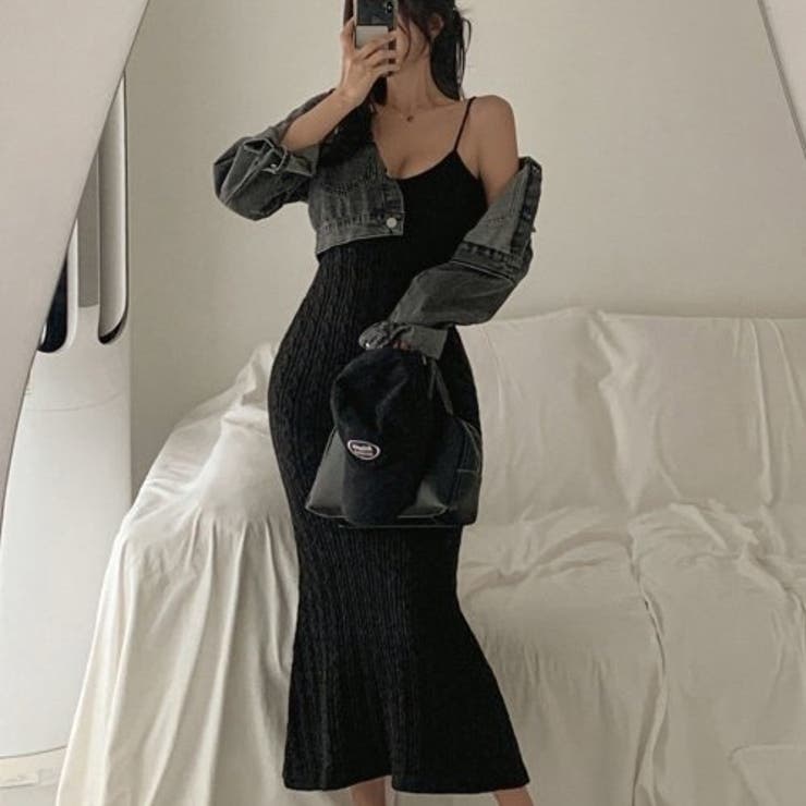 ケーブルニットロングワンピース(キャバドレス・CABARETDRESS) | GRAXIA | 詳細画像14 