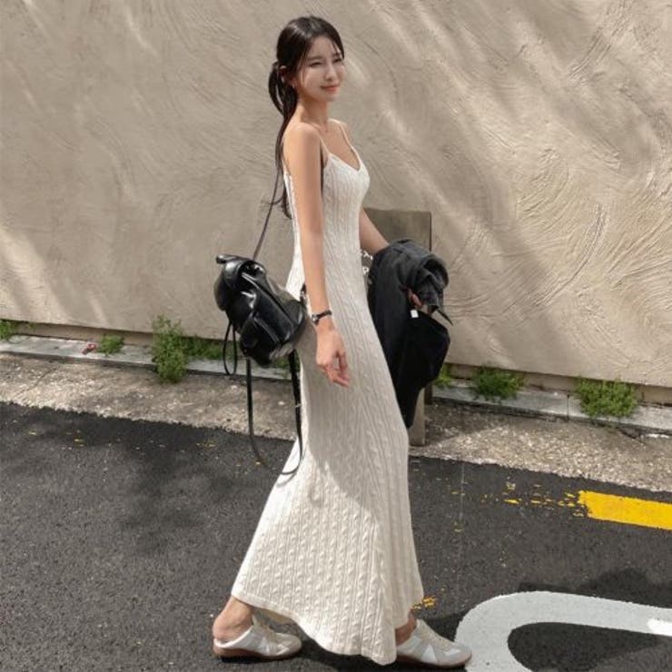 ケーブルニットロングワンピース(キャバドレス・CABARETDRESS) | GRAXIA | 詳細画像5 