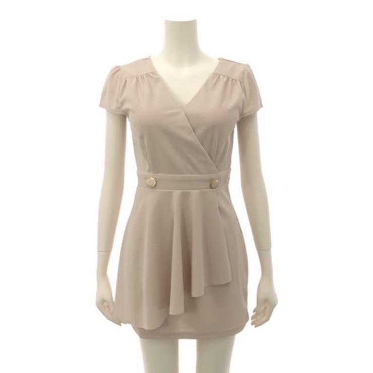 ラップ風スカートカシュクールワンピース(キャバドレス CABARETDRESS) | GRAXIA | 詳細画像9 