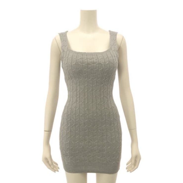 ケーブル編みキャミタンクワンピース(キャバドレス・CABARETDRESS) | GRAXIA | 詳細画像10 