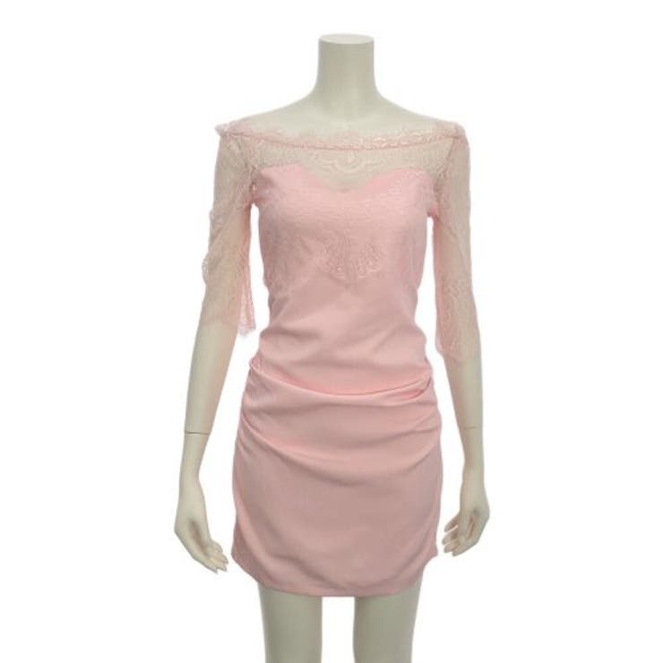 ５分袖オフショルレースワンピース(キャバドレス・CABARETDRESS) | GRAXIA | 詳細画像10 