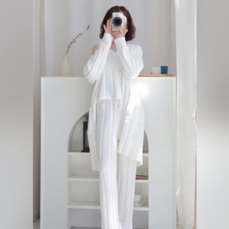 タンクトップがこなれ感のある３点セットルームウェア(ROOMWEAR) | GRAXIA | 詳細画像2 