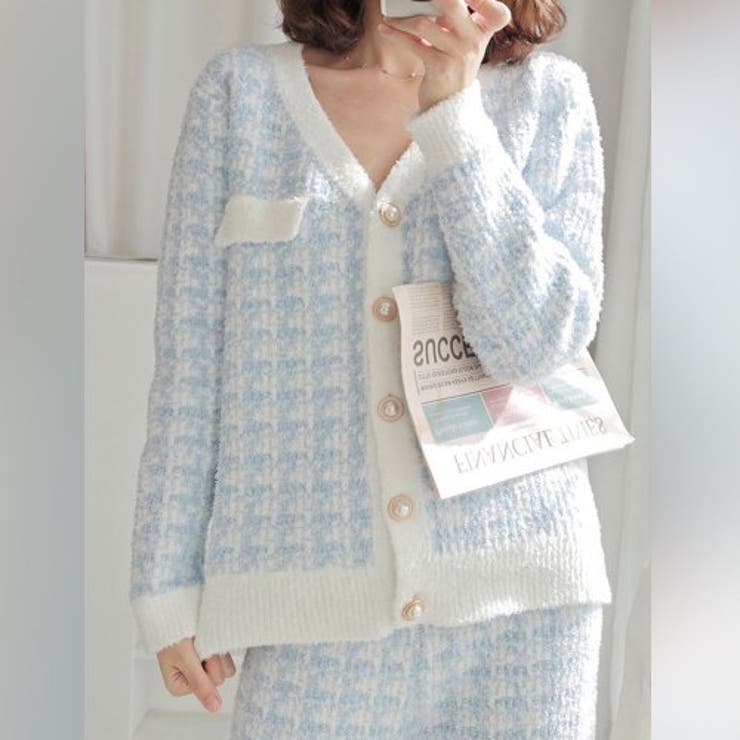 千鳥柄がこなれ感のあるルームウェア(ROOMWEAR) | GRAXIA | 詳細画像4 