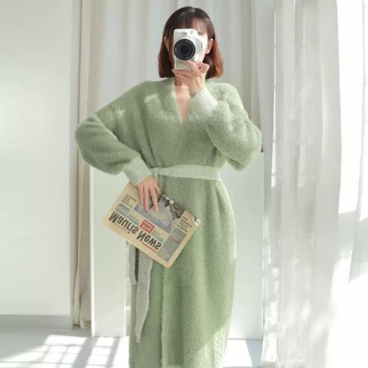 マカロンカラーが優しく包むガウンルームウェア(ROOMWEAR) | GRAXIA | 詳細画像14 