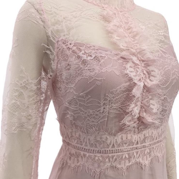 レース切り替えミディ丈ワンピース(キャバドレス・CABARETDRESS) | GRAXIA | 詳細画像19 