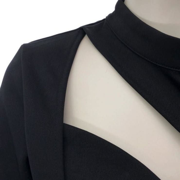 オフネックハイウエスト七分袖ワンピース(キャバドレス CABARETDRESS) | GRAXIA | 詳細画像12 