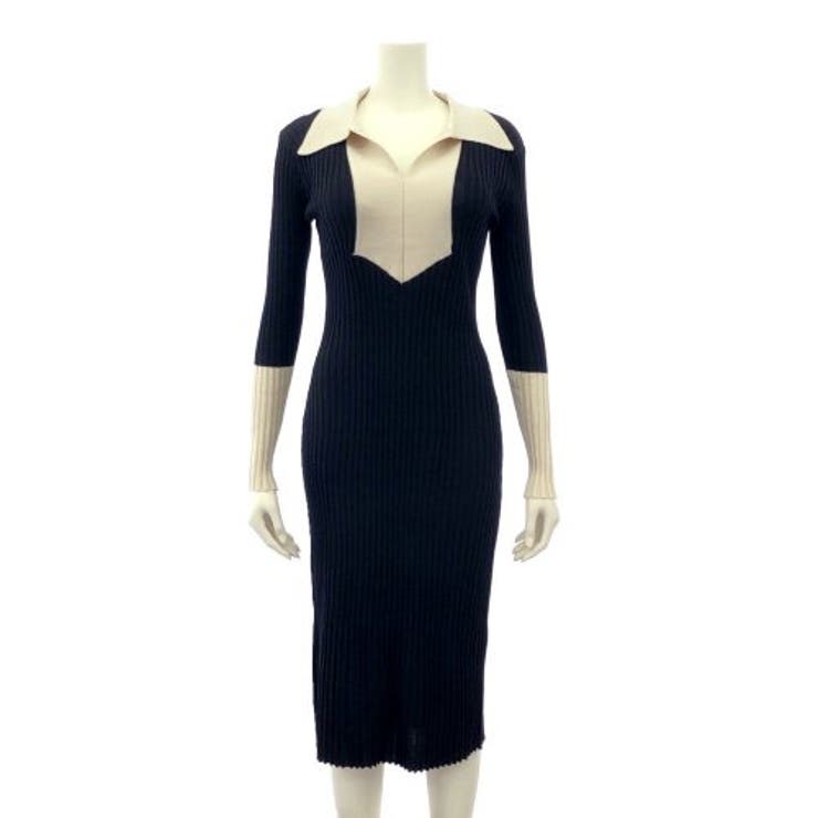 バイカラースキッパーニットワンピース(キャバドレス・CABARETDRESS) | GRAXIA | 詳細画像9 