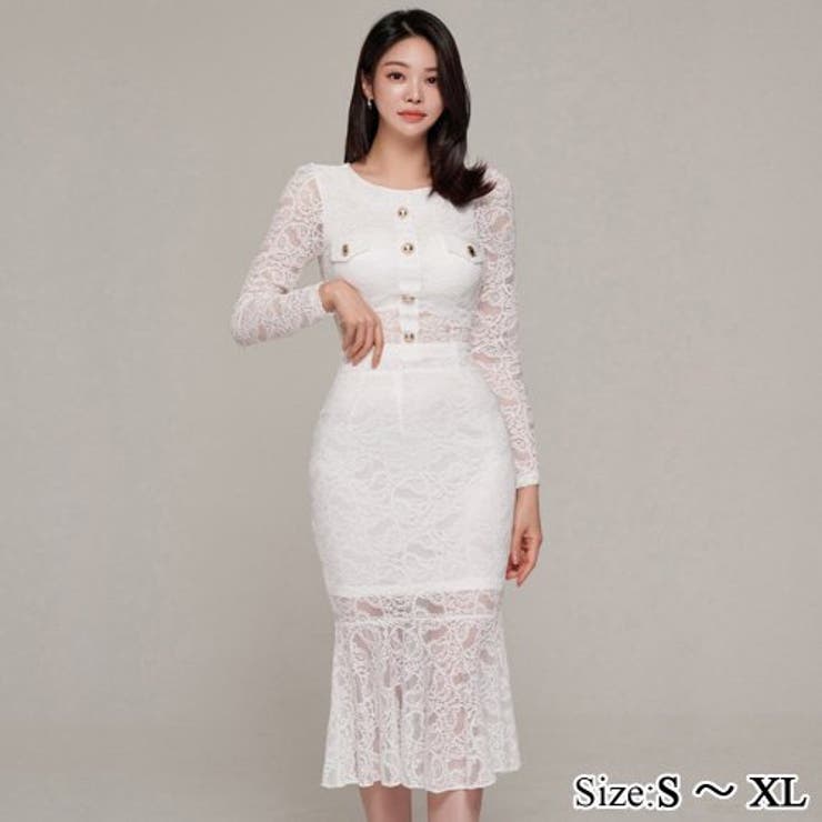 マーメイドラインレイヤードセットアップ(キャバドレス CABARETDRESS) | GRAXIA | 詳細画像1 