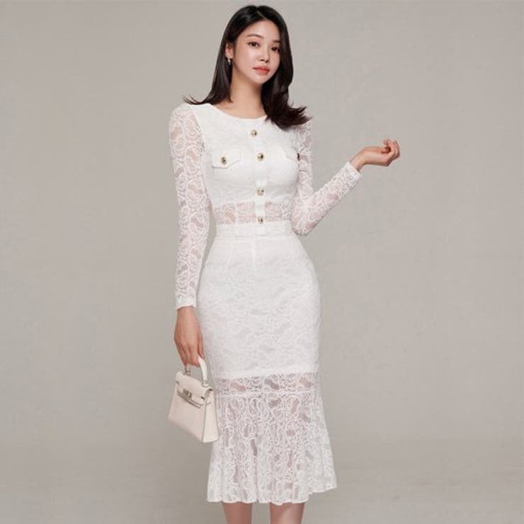 マーメイドラインレイヤードセットアップ(キャバドレス CABARETDRESS) | GRAXIA | 詳細画像2 