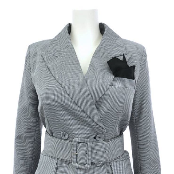 千鳥柄アシンメトリーセミフレアセットアップ | GRAXIA | 詳細画像13 