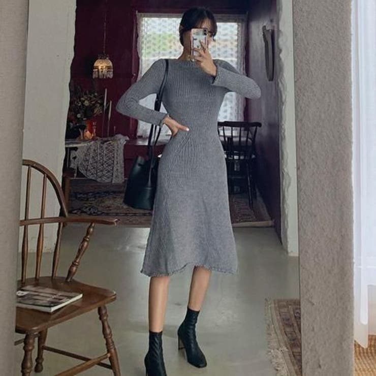 シンプルAラインニットワンピース(キャバドレス・CABARETDRESS) | GRAXIA | 詳細画像10 