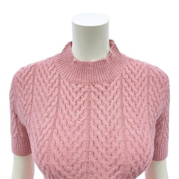 ハイネック半袖リブニットワンピース(キャバドレス・CABARETDRESS) | GRAXIA | 詳細画像18 